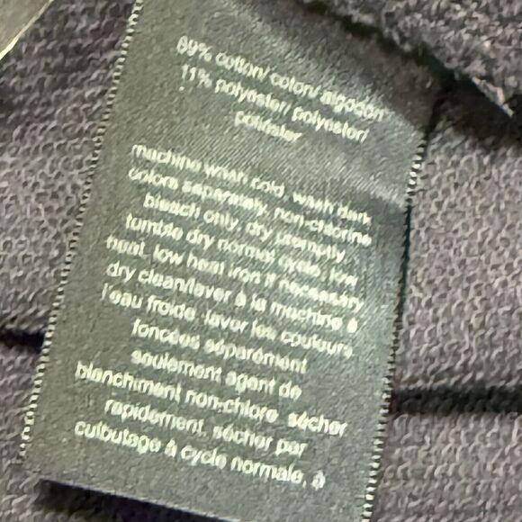 Tommy Hilfiger Blue Knit Blazer Crest Patch Raw Hem Sz Women Sz XS - Picture 4 of 5